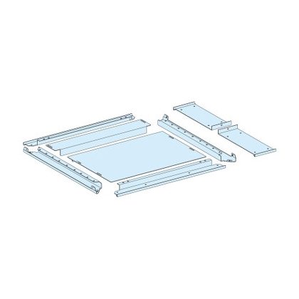   SCHNEIDER LVS08697 IP30 2 részes kábelbevezető lemez,W=650+150mm, D=600mm