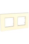 SCHNEIDER MGU2.704.25 UNICA Quadro double frame, cream