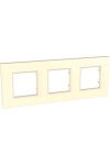 SCHNEIDER MGU2.706.25 UNICA Quadro triple frame, cream