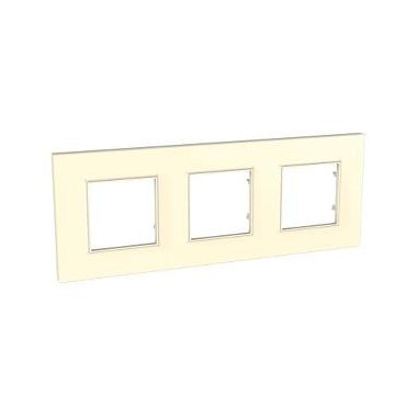 SCHNEIDER MGU2.706.25 UNICA Quadro triple frame, cream