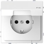   SCHNEIDER MTN2314-6035 MERTEN 2P + F socket, with child protection, flap, spring-loaded connection, 16 A, IP44, D-Life, lotus white
