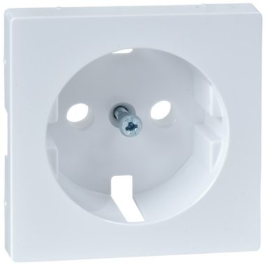 SCHNEIDER MTN2331-0325 MERTEN SM cover for 2P + F sockets, active white