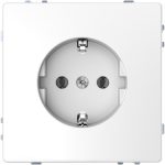   SCHNEIDER MTN2400-6035 MERTEN 2P + F socket with child protection, screw connection, 16 A, D-Life, lotus white