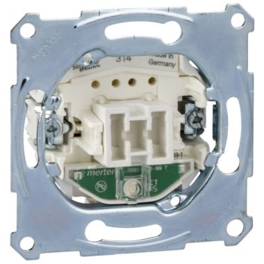 SCHNEIDER MTN3131-0000 MERTEN Single-pole switch with indicator light, spring-cage connection, 10AX