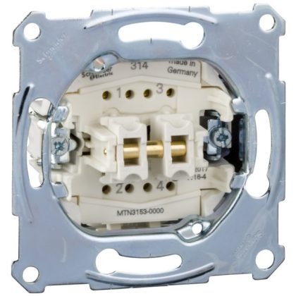   SCHNEIDER MTN3153-0000 MERTEN Double pressure, with closing and opening contacts, spring-cage connection, 10A