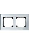 SCHNEIDER MTN4020-3260 MERTEN M-Elegance double frame, diamond white