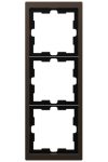 SCHNEIDER MTN4030-6552 MERTEN D-Life hármas keret, mokka