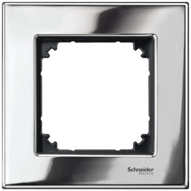 SCHNEIDER MTN403139 MERTEN M-Elegance single frame, chrome