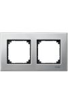 SCHNEIDER MTN403260 MERTEN M-Elegance double frame, platinum