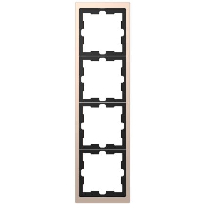 SCHNEIDER MTN4040-6551 MERTEN D-Life négyes keret, pezsgő