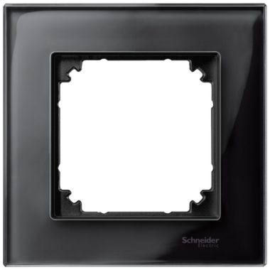 SCHNEIDER MTN404103 MERTEN M-Elegance single frame, onyx black