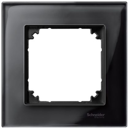   SCHNEIDER MTN404103 MERTEN M-Elegance single frame, onyx black