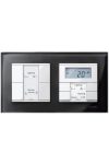 SCHNEIDER MTN404203 MERTEN M-Elegance double frame, onyx black