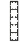 SCHNEIDER MTN4050-6534 MERTEN D-Life ötös keret, antracit