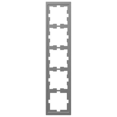 SCHNEIDER MTN4050-6536 MERTEN D-Life five frame, steel