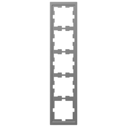 SCHNEIDER MTN4050-6536 MERTEN D-Life five frame, steel