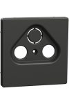 SCHNEIDER MTN4123-6034 MERTEN Antenna connector cover, with 2 + 1 outputs, D-Life, anthracite