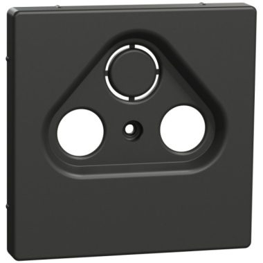 SCHNEIDER MTN4123-6034 MERTEN Antenna connector cover, with 2 + 1 outputs, D-Life, anthracite