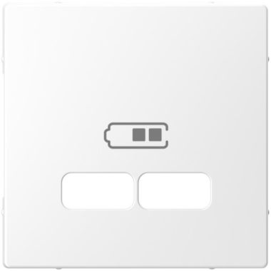 SCHNEIDER MTN4367-6035 MERTEN USB töltő burkolat, D-Life, lótuszfehér