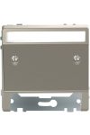 SCHNEIDER MTN4540-6050 MERTEN Communication cover, D-Life, nickel