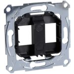   SCHNEIDER MTN4566-0003 MERTEN Mounting frame for 2xRJ45 modular sockets, black