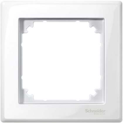 SCHNEIDER MTN478119 MERTEN M-Smart single frame, polar white