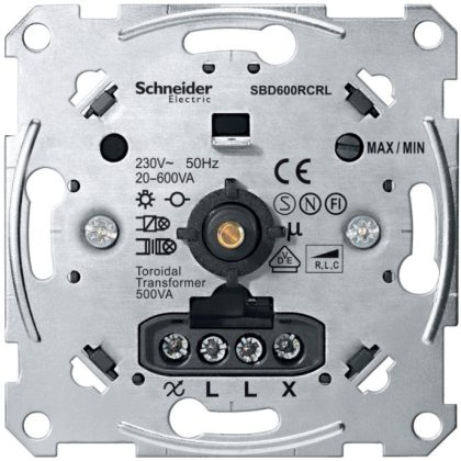   SCHNEIDER MTN5139-0000 MERTEN Universal rotary dimmer, 20-600 W