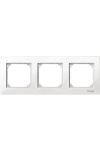 SCHNEIDER MTN515319 MERTEN M-Plan triple frame, polar white