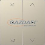   SCHNEIDER MTN5227-6033 MERTEN Dupla billentyű (S1-2, fel-le), Bluetooth vezérlőkhöz, D-Life, szahara