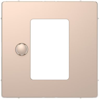SCHNEIDER MTN5775-6051 MERTEN Cover for touch screen thermostat, D-Life, champagne
