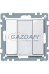 SCHNEIDER MTN617125 Merten-KNX 1-es nyomógomb , SystemM, aktív fehér, fényes