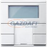   SCHNEIDER MTN6241-0319 Merten-KNX falimodul kijelzővel, SystemM, polárfehér, fényes