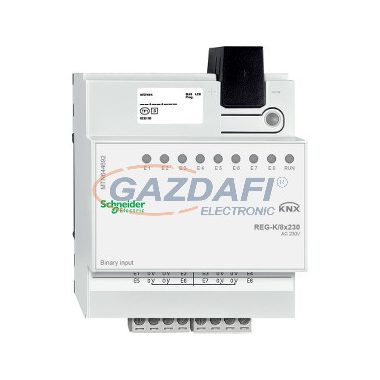 SCHNEIDER MTN644692 Merten-KNX REG-K/8x230 bináris bemenet