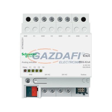 SCHNEIDER MTN682291 Merten-KNX REG-K 4-es analóg kimenet