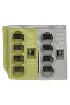 SCHNEIDER MTN689702 Merten-KNX buszcsatoló sorkapocs, fehér/sárga