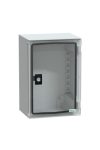 SCHNEIDER NSYPLM32TG Műanyag szekrény átlátszó ajtóval Thalassa ABS+PC, Ajtó: polikarbonát + 20% FG Szürke (RAL 7035) IP66