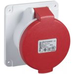   SCHNEIDER PKY16G435 PRATIKA Priză dreaptă montată pe panou, 3P + N + F, 6h, 16A, 415V, IP44, conexiune rapidă