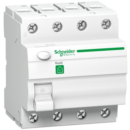   SCHNEIDER R9R01463 RESI9 întreruptor, clasa A, 4P, 63A, 30mA