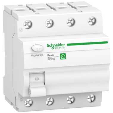 SCHNEIDER R9R02425 RESI9 întreruptor, clasa A, 4P, 25A, 30mA