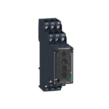 SCHNEIDER RM22UA33MR Zelio Control feszültségfigyelő relé, kikapcsolás késleltetővel, 2CO, 8A, 24…240 VAC/DC, mérési tart.:15…500V