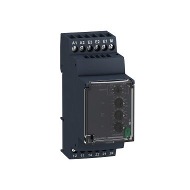 SCHNEIDER RM35JA32MR Zelio Control áramfigyelő relé, kikapcsolás késleltetővel, 2CO, 8A, 24…240 VAC/DC, mérési tart.:1,5…15A