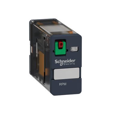 SCHNEIDER RPM11F7 Zelio RPM teljesítményrelé, 1CO, 15A, 120 VAC, tesztgomb