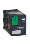 SCHNEIDER RPM21FD Zelio RPM teljesítményrelé, 2CO, 15A, 110VDC, tesztgomb