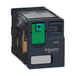   SCHNEIDER RXM4GB1BD Zelio RXM miniatűr relé, 4CO, 3A, 24VDC, tesztgomb, alacsony szintű