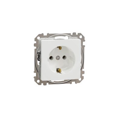 SCHNEIDER SDD111025 NEW SEDNA 2P + F socket, screw connection, 16A, white