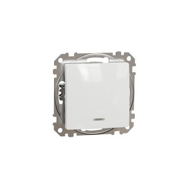 SCHNEIDER SDD111101N NEW SEDNA Single pole switch, EF, 10AX, white
