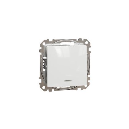   SCHNEIDER SDD111101N NEW SEDNA Single pole switch, EF, 10AX, white