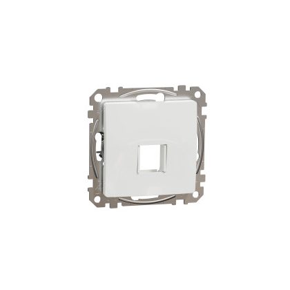   SCHNEIDER SDD111421 NEW SEDNA 1xRJ45 adapter for Keystone inserts, white