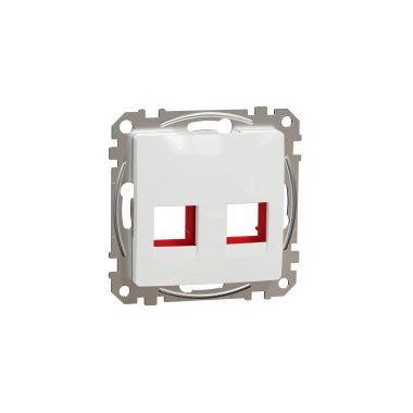 SCHNEIDER SDD111441C NEW SEDNA 2xRJ45 adapter for KRONE inserts, white