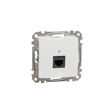 SCHNEIDER SDD111451 NEW SEDNA 1xRJ45 Cat5e UTP socket, white